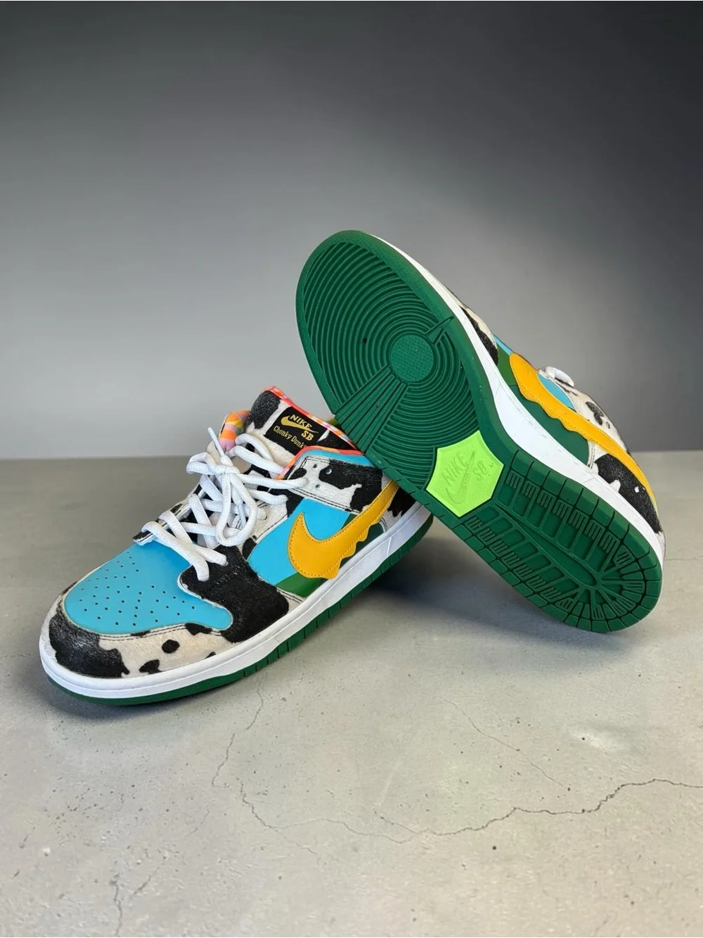 Nike SB Dunk Low Chunky Dunky collaboration Ben & Jerry's Men’s 13.5 New No Box - Picture 11 of 12